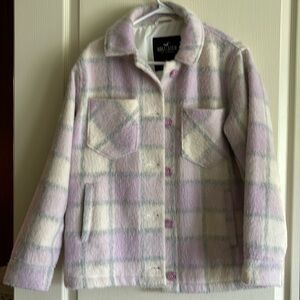 Hollister Plaid Coat